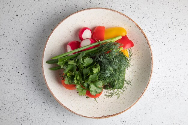 Farfurie cu preparat rustic